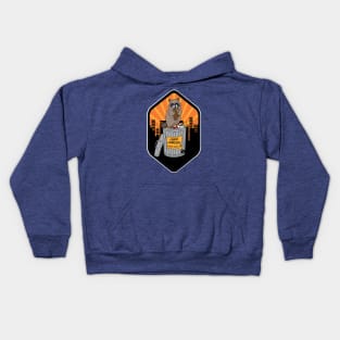 Food Truck Chez Dumpster Racoon Kids Hoodie